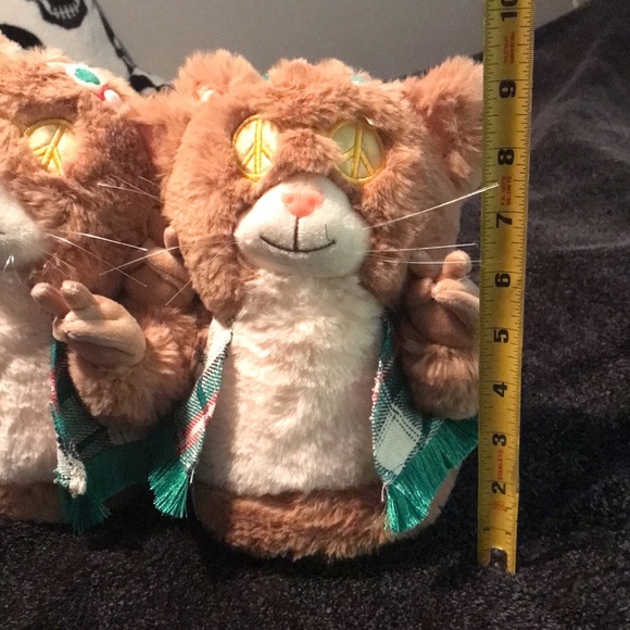 🎁 American Eagle slippers hippie cats - Picture 10 of 12